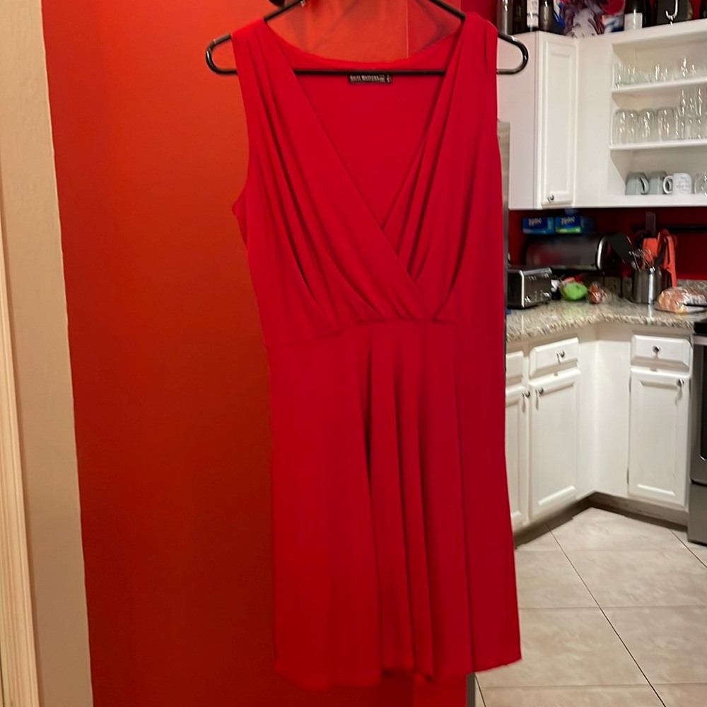 Red dress